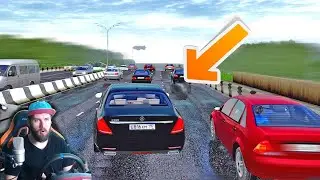 РАБОТАЮ ТАКСИСТОМ в CITY CAR DRIVING + РУЛЬ