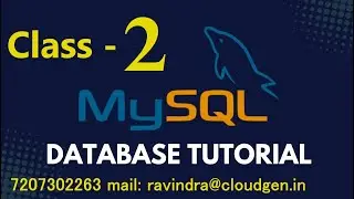 MySQL with Python Class 2 | Working With Databases