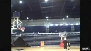 OMG Amazing Trick Shot From Behind Bleachers !!!