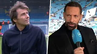 "I don't think he'll be here after the summer." 😳 Ferdinand and Crouch assess Conte's Spurs future