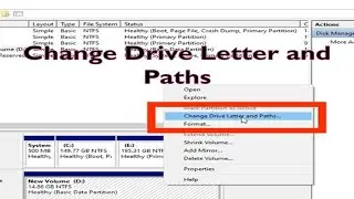 Change Drive Letter and Paths and Rename USB Drive 10/11