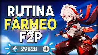 RUTINA DE FARMEO *F2P*  Tips de farmeo | 36 ESTRELLAS ABISMO | Genshin Impact