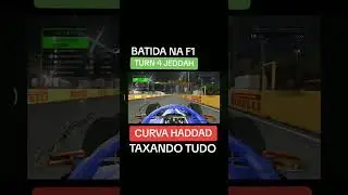 batida F1 do #f1aovivo #corridaf1 #f1 #f1live #f1br #formula1driver #dicasf1  taxa haddad