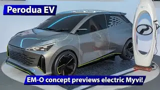 Perodua EMO Concept - next-gen electric Myvi!