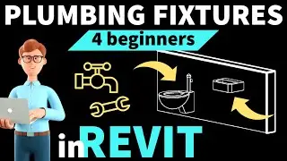 How to Place Plumbing Fixtures for MEP Beginners in Revit