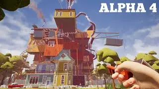 HELLO NEIGHBOR ALPHA 4 GAMEPLAY WALKTHROUGH