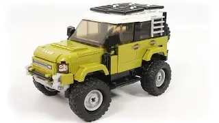 Sluban Models M38-B1015 land rover defender | Video for lego fans!