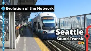 Seattle's Light Rail & Commuter Rail Network Evolution