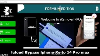 BOOM 💥 Icloud Bypass Iphone Xs to 14 Pro max (los15/16.6.1) iCloud bypass 2024