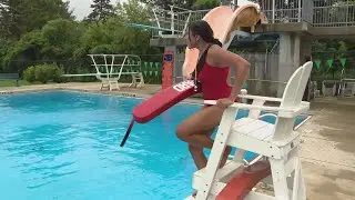 A big save in a big pool: Teen lifeguard recounts how her training helped save a life