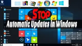 Stop Windows any version automatic updates  Automatically Downloading & Installing Updates