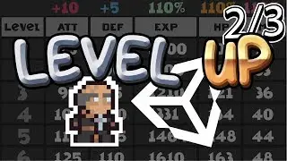 How to LEVEL UP Player Status in Unity - UI [2/3]