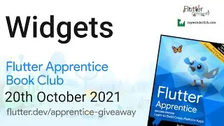 Widgets :: 20th Oct 2021 :: Flutter Apprentice Book Club