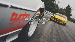 90-SECOND NIKKOR | Episode 8 | NIKKOR Z 35mm f/1.8 S