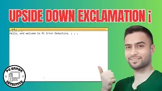 How to Type Upside Down Exclamation Mark on Windows | Easy Typing Hack