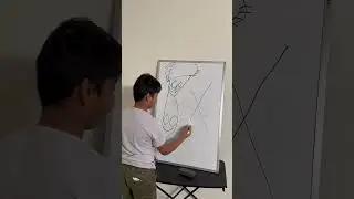 How to Draw Cow from 5 and X!!!