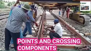 POINTS AND CROSSING/TRACK STRUCTURE/TRACK COMPONENTS