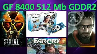 GeForce 8400 512 MB GDDR2 in Games 😭😭😭