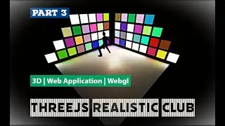 ThreeJs Disc Club | Part 3 | rectareaLight | threeJs tutorial | beginner