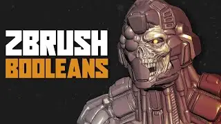 ZBrush Tutorial - How to use ZBrush Booleans: