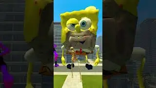 CHOOSE YOUR FAVORITE CHARACTERS - SPONGEBOB SquarePants FAMILY in THE BIG CITY in Garry's Mod !?