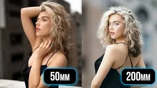 50mm vs 200mm Portraits | Manny Ortiz