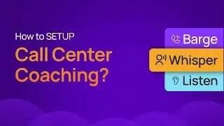 How to SET UP Call Center Coaching in KrispCall?