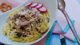 ВКУСНЫЙ САЛАТЫ НА ПРАЗДНИК// РЕЦЕПТ САЛАТА с копченой курицей на ПРАЗДНИЧНЫЙ СТОЛ// САЛАТЫ//