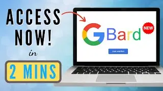 How to Access Google Bard AI (NEW RELEASE) Use Fast Waitlist!