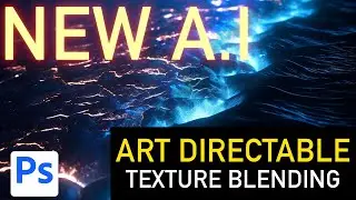 AI Becomes a TOOL: Blend Textures using Photoshop Firefly