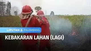 Kebakaran Lahan di Ogan Ilir Tak Kunjung Padam | Liputan 6 Palembang