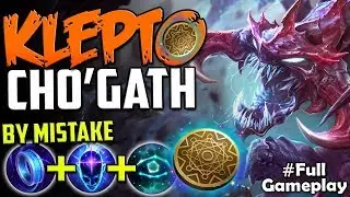 KLEPTO CHOGATH by Mistake :D | New Runes ChoGath Kleptomancy TOP | RANKED SEASON 8 Gameplay