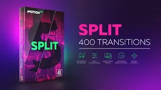 Split Handy Transitions [After Effects Presets]