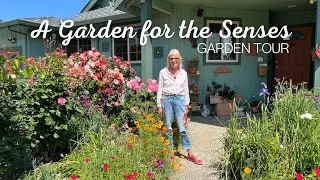 Get Inspired: The Most Whimsical and Magical Garden Tour! 🌹🌻🐝 :: A Garden for All Five Senses!