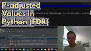 Calculate FDR Adjusted P-values in Python - Benjamini Hochberg Procedure