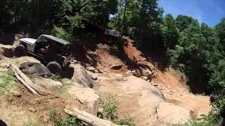 Built Jeep taking the hard line