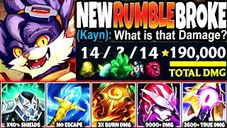 New Rumble Buffs created this OP IMMORTAL BUILD: 5x BURN & 190.000+ TOTAL DMG 🔥 - League of Legends