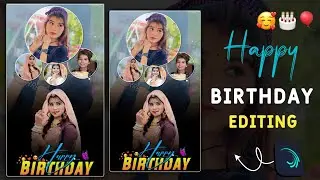 Birthday Video Editing Alight Motion 2024🤩Happy Birthday Status Editing Rajsthani || Editorramu