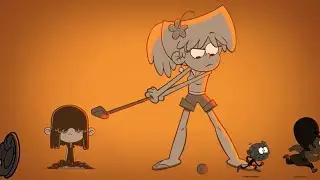 Cartoon Giantess - Loud Sisters [No Time To Spy: A Loud House Movie]