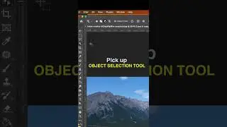 How to place text behind an object in photoshop