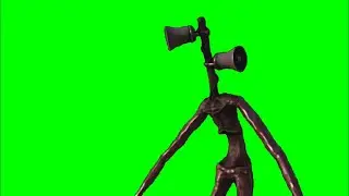 Green Screen Siren Head Effects Video