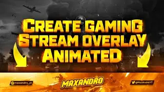 How To Make Animated Stream Overlay On Android | Animated Gaming Overlay Tutorial