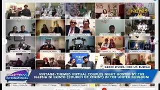 Vintage-themed Virtual Couples Night hosted by the Iglesia Ni Cristo in the United Kingdom