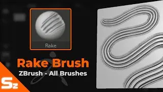 Rake Brush: ZBrush All Brushes