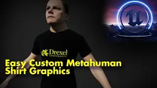 Easy Custom Metahuman Shirt Graphics