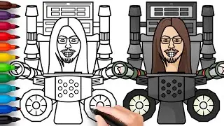 HOW TO DRAW GEEKY JESUS | Skibidi Toilet - Easy Step by Step Drawing