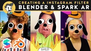 Spark AR & Blender - Creating an Instagram Filter