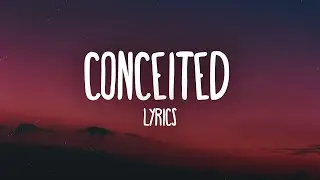 SZA - Conceited (Lyrics)