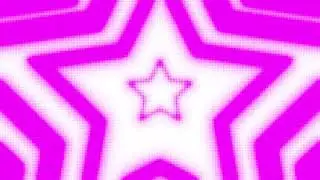 White and Purple Y2k Neon LED Lights Star Background || 1 Hour Looped HD