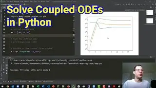 How to Solve Coupled Differential Equations ODEs in Python